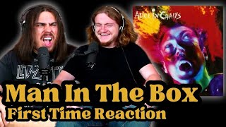 Man In The Box  Alice In Chains  Andy amp Alex FIRST TIME REACTION [upl. by Eiffe]