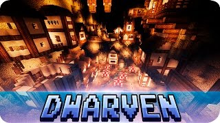 Minecraft  Underground Dwarven City Map  JerenVids [upl. by Araik369]