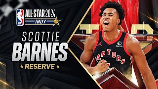 Best Plays From NBA AllStar Reserve Scottie Barnes  202324 NBA Season [upl. by Nenad]