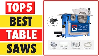 Top 5 Best Table Saw Mini Table Chainsaw Cutting Machine of 2024 । 5 Best Budget Electric Table Saw [upl. by Ciro]