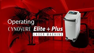 How to Operate the Cynosure Elite Plus   Laser Hair Removal Machine [upl. by Sukram254]