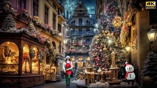 THE MOST BEAUTIFUL CHRISTMAS VILLAGE IN THE WHOLE WORLD 🎄 RIQUEWIHR 🎅 THE REAL MAGIC OF CHRISTMAS [upl. by Garfinkel976]