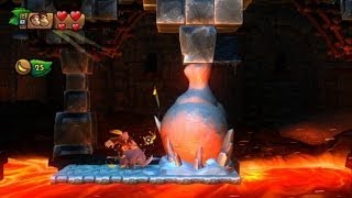 Donkey Kong Country Tropical Freeze 100 Walkthrough  World 6B amp 68 KONG Puzzle Pieces [upl. by Prady]