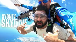 FIRST TIME SKYDIVING IN SYDNEY  THRILLING EXPERIENCE  DO OR DIE 🔥 [upl. by Dibbrun621]