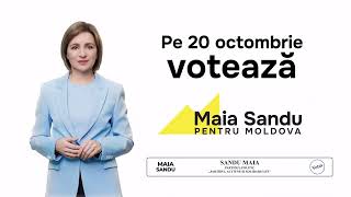 Evenimentul de lansare în campania prezidențială a candidatei Maia Sandu [upl. by Brittnee]