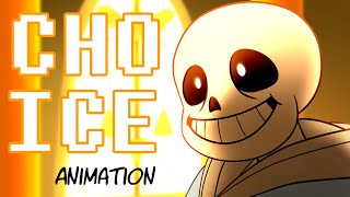 CHOICE  sans animation meme [upl. by Arodaeht]