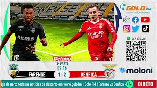 Farense 12 Benfica  Relato dos golos na Golo FM [upl. by Ruvolo]