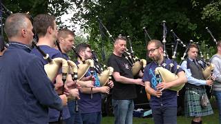 Worlds 2017  Inveraray amp District Pipe Band with Hector the HalfMedley [upl. by Ayirp339]