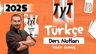 9 TYT Türkçe  Yazım Kuralları  Kadir GÜMÜŞ  2025 [upl. by Glass]