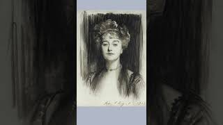 John Singer Sargent Exquisite Charcoal Drawings [upl. by Aihsenyt437]