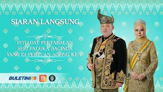 PENUH Istiadat Pertabalan Agong Ke17  20 Julai 2024 [upl. by Nwahsyar]