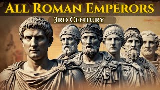 All Roman Emperors of the 3rd Century Chronological Order [upl. by Enihpets]