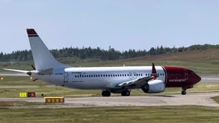 MARATHON TAKEOFFS AND LANDINGS AT LANDVETTER AIRPORT GÖTEBORG SWEDEN [upl. by Kehsihba]