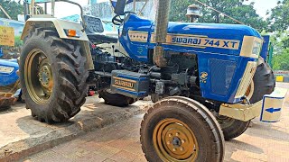 NEW LOOK SWARAJ 744 XT Tractor  Swaraj 744 XT Tractor Price  tractors tractor VideoBhandar [upl. by Olimpia]