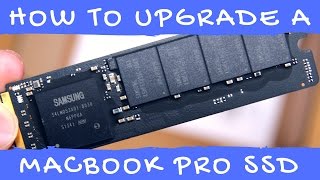 How to Upgrade the SSD on a MacBook Pro Retina EarlyMidLate 201320142015  Replacement Tutorial [upl. by Dukie]