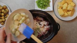 Les Recettes du Cooke  Ragout de boeuf Mijoteuse [upl. by Solram]