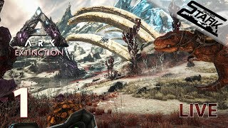 ARK Extinction  1Rész Lássuk a szajrét D  Stark LIVE [upl. by Kilian459]