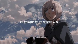 Natalia Lafourcade  Nunca Es Suficiente  Armin Arlert AMV [upl. by Andrej]