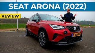 Seat Arona 2022 review  De leukste compacte crossover  AutoRAI TV [upl. by Orlan]