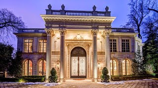 Magnificent Beaux Arts Style Stone Mansion in Washington DC [upl. by Attikin364]