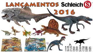 Lançamentos Schleich 2016 [upl. by Fotina]