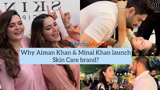 Aiman Khan and Minal Khan tell us why they start their brand Skin Recipe [upl. by Aural801]