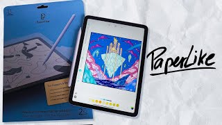 The EASIEST Way to Install PaperLike Screen Protector  Is It Worth It [upl. by Arimat]