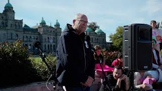 Say Dyslexia at the BC Legislature  Speaker  Rick Moore  The Landmark Human Rights Case Moore [upl. by Cerf390]