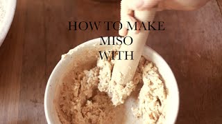 make your own miso with chickpea [upl. by Sedlik]