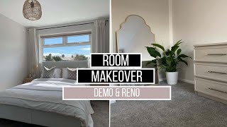 bedroom makeover renovation and transformation [upl. by Acined]