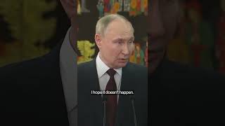 Putin Warns South Korea Arming Ukraine Would Be Big Mistake [upl. by Ydisac]