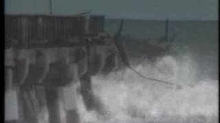 Surfing huge waves from perfect storm Florida Jim Sitton [upl. by Berkow962]