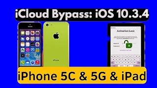 FREE Untethered Bypass iPhone 55CiPad 4 iCloud Bypass iOS Version 10331034 [upl. by Isobel]