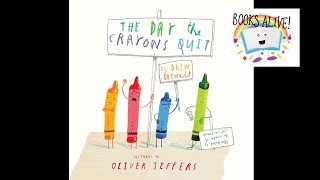 The Day the crayons quit  Books Alive Read Aloud book for children [upl. by Quartana730]