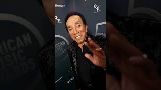 Smokey Robinson is bringing the swag 🖤 to AMAs50 AMAsquot [upl. by Furgeson435]