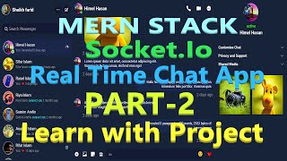 Real Time Chat App React Node js Express js Socket MongoDB MERN STACK Project Setup 2 [upl. by Occor]