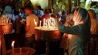 LIVE Orthodox Christmas Eve mass in Bethlehem [upl. by Mylander626]