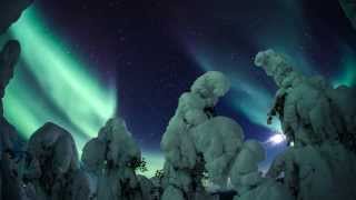 Hunting for Aurora Borealis in Lapland  Northern Lights in Finland [upl. by Oriel664]