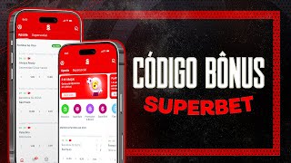 Código bônus Superbet 2024 Ganhe bônus de até R500  aposta grátis de R 25 [upl. by Tyler503]