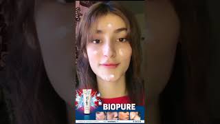 BIOPURE ANTIACNE CREAM FOR SOLUTION OF SKIN PROBLEMS [upl. by Kurtis56]