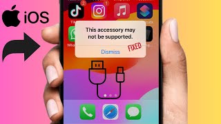 This accessory may not be supported in iphone 2024 [upl. by Creighton]