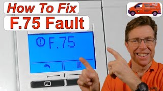 How to Fix F75 on a Vaillant amp GlowWorm Boiler Plus Why Your Boiler is Tripping Out with F75 [upl. by Terzas610]