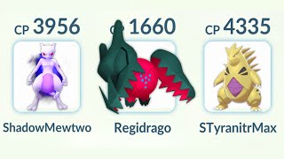 Using new Legendary REGIDRAGO in Master League Pokemon GO [upl. by Cordeelia463]