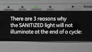 Dishwasher Sanitized Light Does Not Work [upl. by Dalenna483]