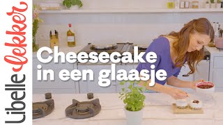 Sandra Bekkari tipt cheesecake in een glaasje [upl. by Yeung]