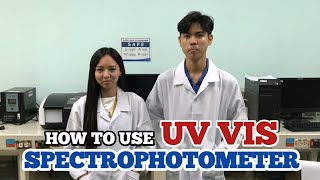 UV Vis Spectrophotometer  Quick Guide On How To Use [upl. by Oech]