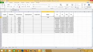 Importation des écritures comptable de Excel vers Sage 100 Comptabilité [upl. by Soneson97]