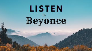 Beyoncé  ListenLyrics [upl. by Ardnuahs]