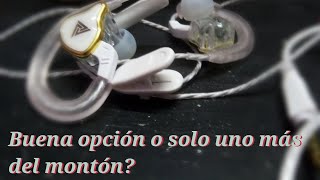 Qkz ak6 Ares reseña en español buen iem o solo uno más del montón es baratosi [upl. by Adnawed]