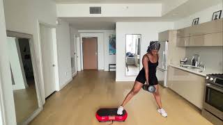 Vibration Plate Workout Does it work  2 Year Update 💪🏾 [upl. by Ameh]